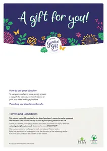 National Garden Gift Voucher - A Gift For You