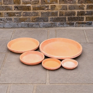Natural Terracotta Saucer (D16cm) Handmade Outdoor Plant Pot Saucer - image 5