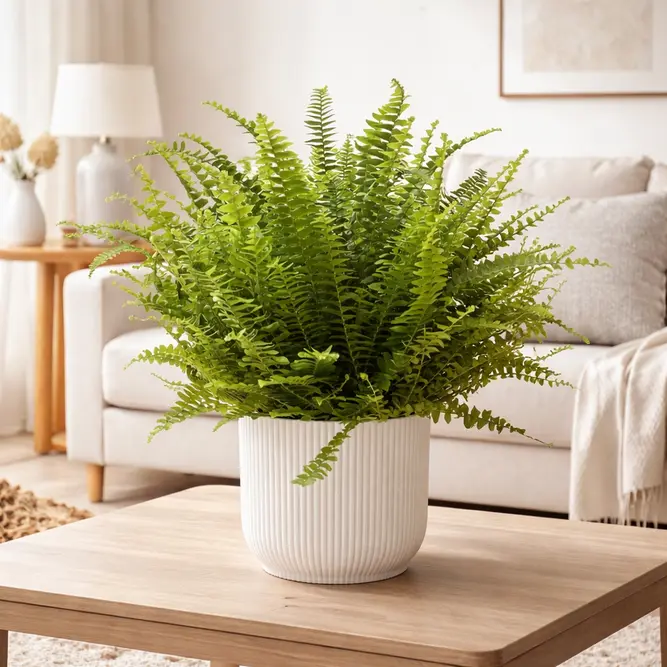 Nephrolepis exaltata ‘Green Lady’ (Pot Size 20cm) Green Lady Fern - image 1