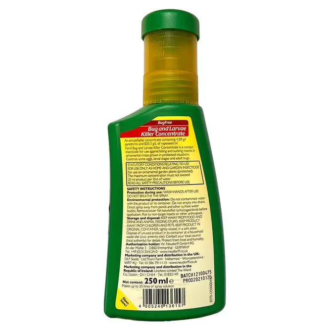 Neudorff Pyrol Bug Killer Concentrate Organic 250ml - image 2