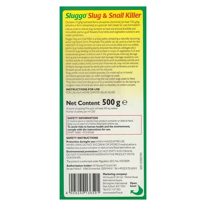 Neudorff Sluggo Slug Killer Organic 500g - image 3