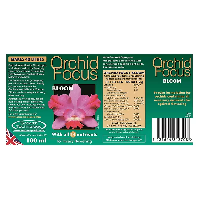 Orchid Focus Bloom 100ml Orchid Plant Food - image 2
