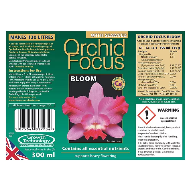Orchid Focus Bloom 300ml Orchid Plant Food - image 2
