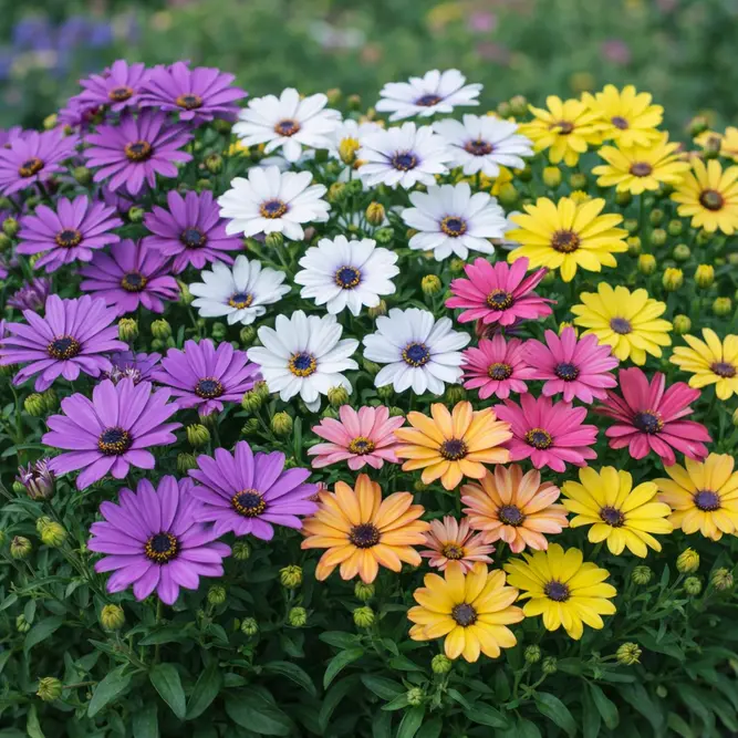 Osteospermum 'Mixed Colours' (Pot Size 10.5cm) - African Daisy