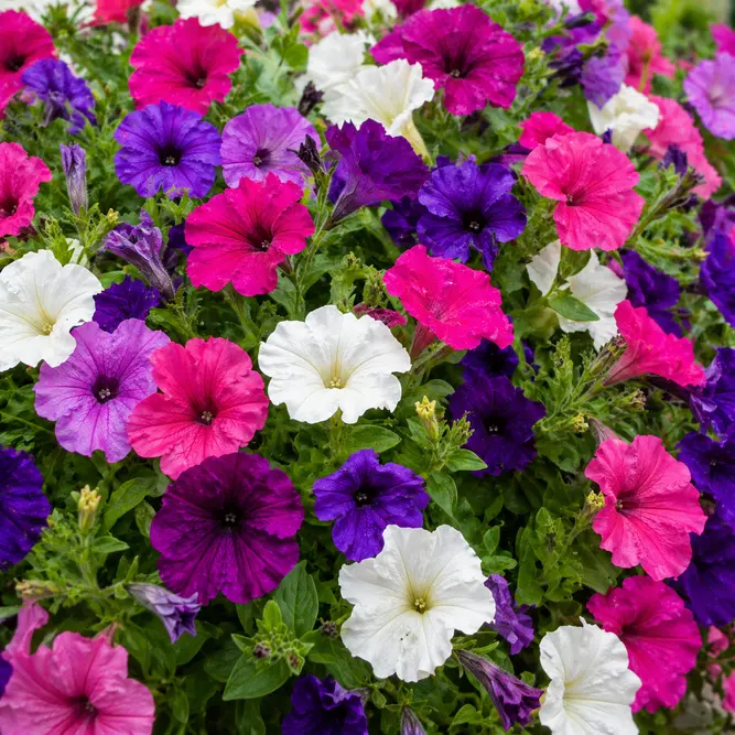 Petunia 'Mixed Colours' (Pot Size 10.5cm)