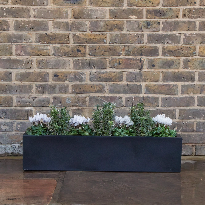 Polystone Window Box Planter L90cm x W20cm x H20cm - image 3
