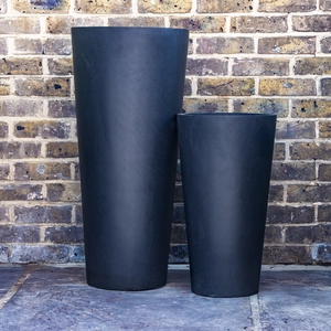 Polystone Round Vase Planter (D60cm) Tall Outdoor Plant Pot - image 1