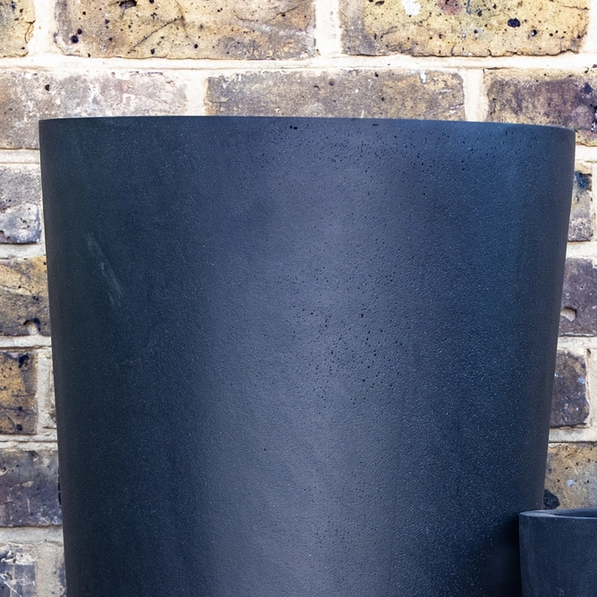 Polystone Round Vase Planter (D60cm) Tall Outdoor Plant Pot - image 3
