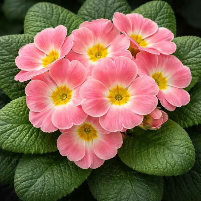 Primula Rosebud Salmon Peach (Pot Size 10.5cm) Rose Bud Primrose