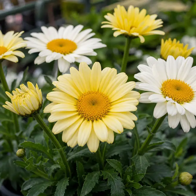 Leucanthemum × superbum 'Broadway Lights' (Pot Size 1L) Shasta daisy