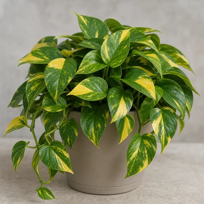 Epipremnum aureum 'N'Joy Gold' (Pot Size 12cm) Golden Pothos