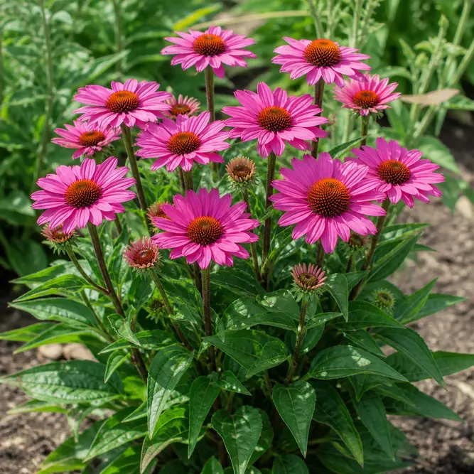 Echinacea purpurea 'Sensation Pink' (Pot Size 3L) Purple Coneflower
