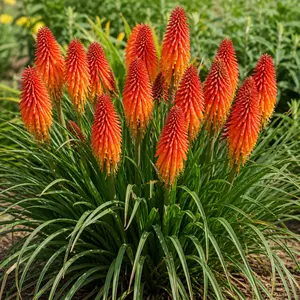 Kniphofia 'Orange Blaze'