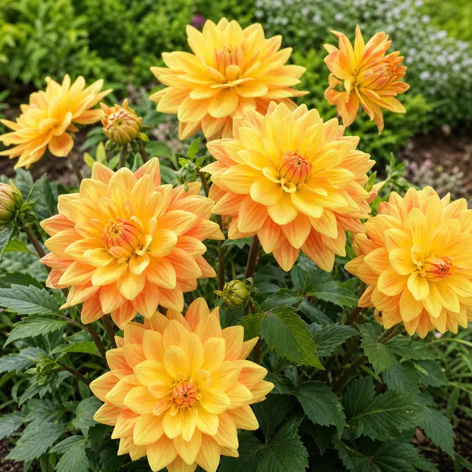 Dahlia 'Glorie van Noordwijk' (Pot Size 3L)