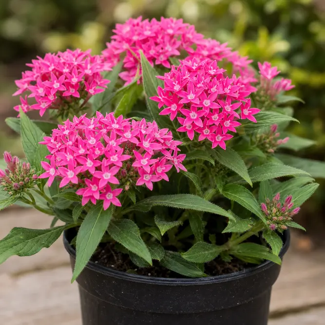 Pentas lanceolata Pink (Pot Size 12cm) Egyptian Star Flower