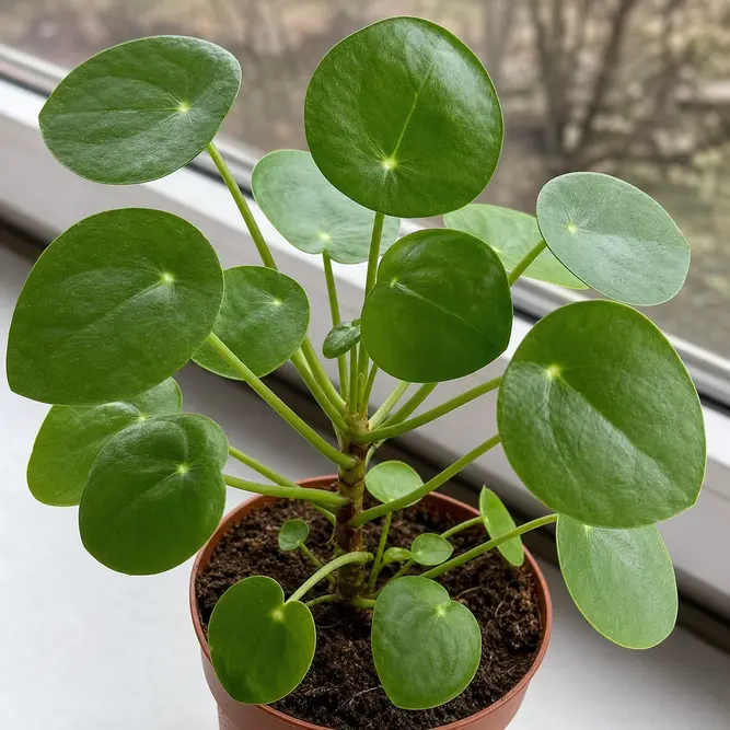 Pilea peperomioides (Pot Size 8.5cm) Chinese Money Plant