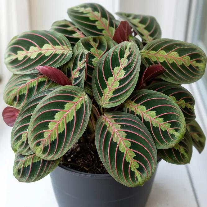 Maranta leuconeura 'Fascinator' (Pot Size 12cm) Prayer Plant