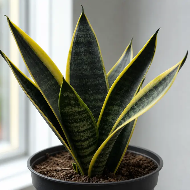 Sansevieria trifasciata 'Black Gold' (Pot Size 14cm) Black Gold Snake Plant