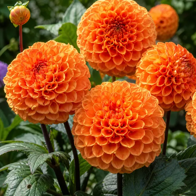 Dahlia 'Orange Nugget' (Pot Size 3L) Orange Nugget Dahlia