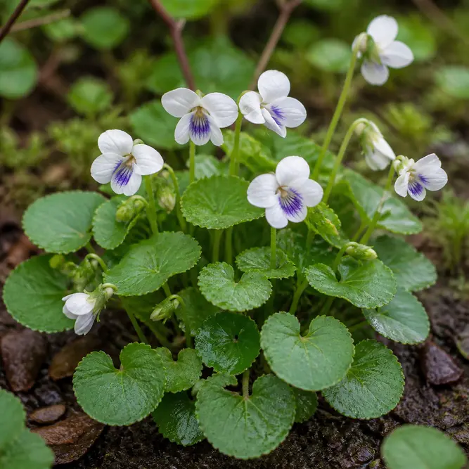 Viola hederacea White and Blue (Pot Size 9cm) Australian Violet