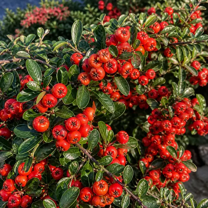 Pyracantha coccinea 'Red Star' (Pot Size 3L) scarlet firethorn