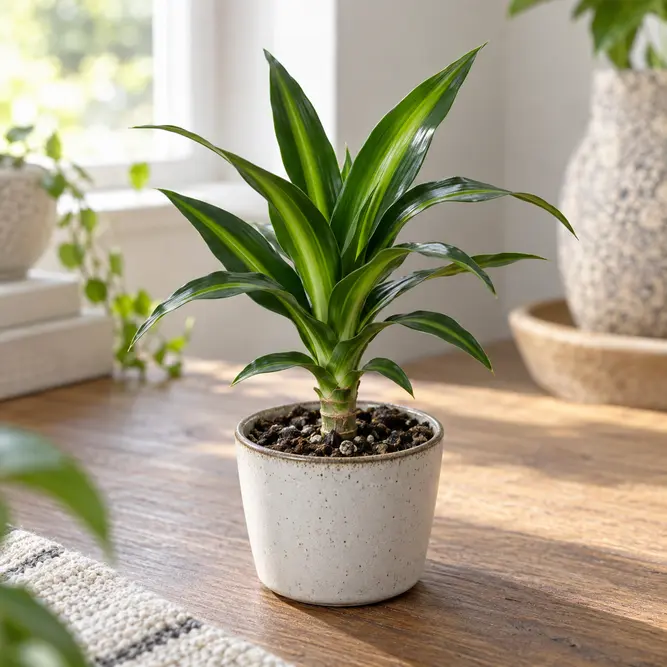 Dracaena fragrans 'Kanzi' (Pot Size 6cm) Kanzi Dragon Tree