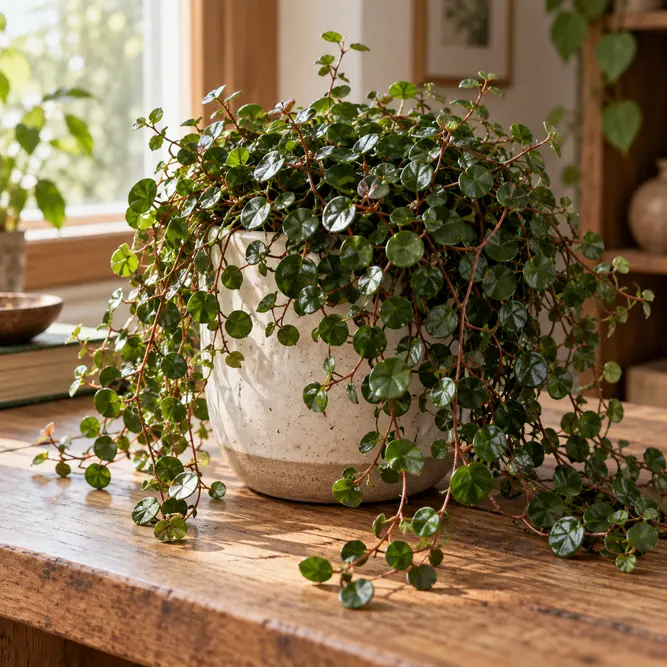 Peperomia prostrata 'Pepperspot' (Pot Size 14cm) String of Turtles