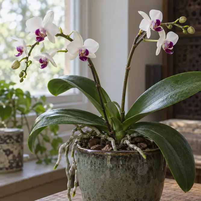 Phalaenopsis hybrid (Pot Size 12cm) Moth Orchid