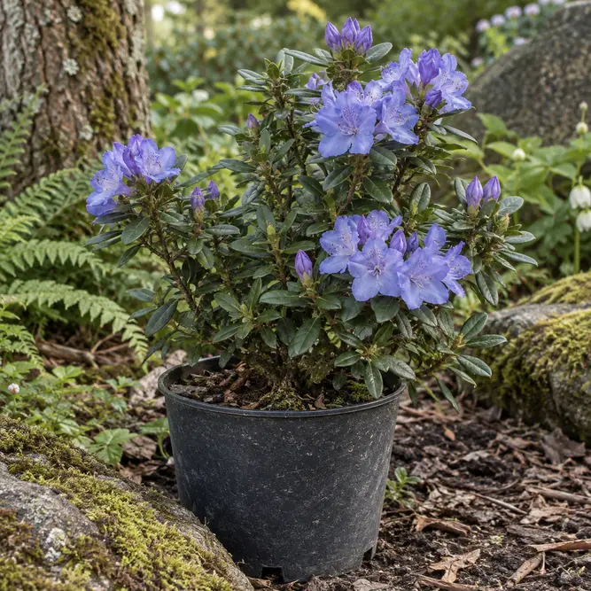 Rhododendron 'Blue Tit' (Pot Size 3L) Blue Tit Rhododendron
