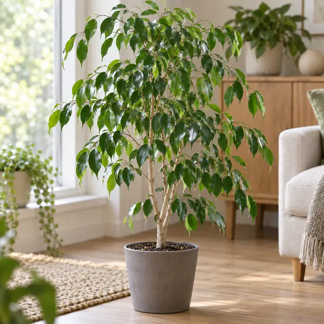 Ficus benjamina 'Royal' (Pot Size 17cm) Weeping Fig