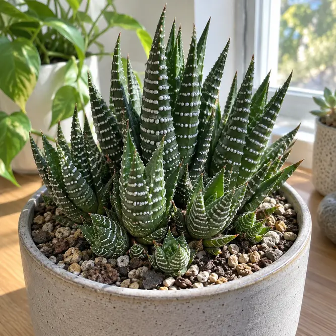 Haworthia reinwardtii (Pot Size 13cm) Zebra Wart