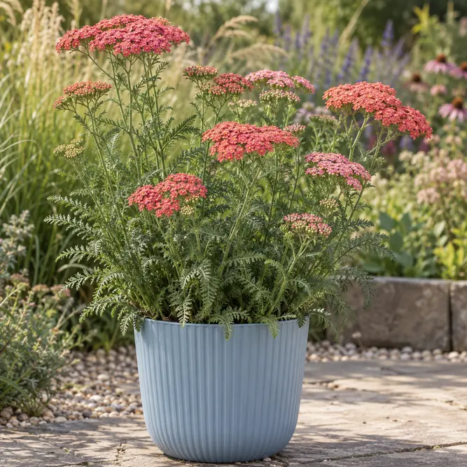Achillea millefolium 'Sassy Summer Taffy' (Pot Size 3L) Yarrow
