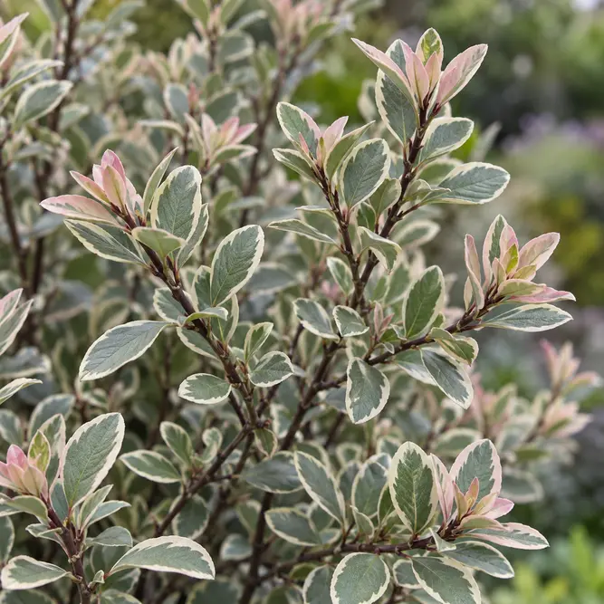 Pittosporum tobira 'Neige du Mont Ventoux' (Pot Size 4L) Japanese Pittosporum