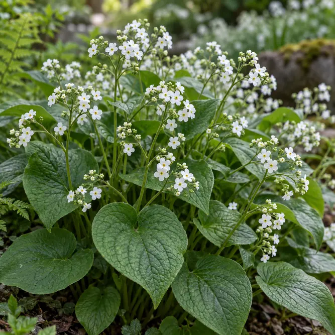 Brunnera macrophylla 'Betty Bowring' (Pot Size 2L) Siberian bugloss