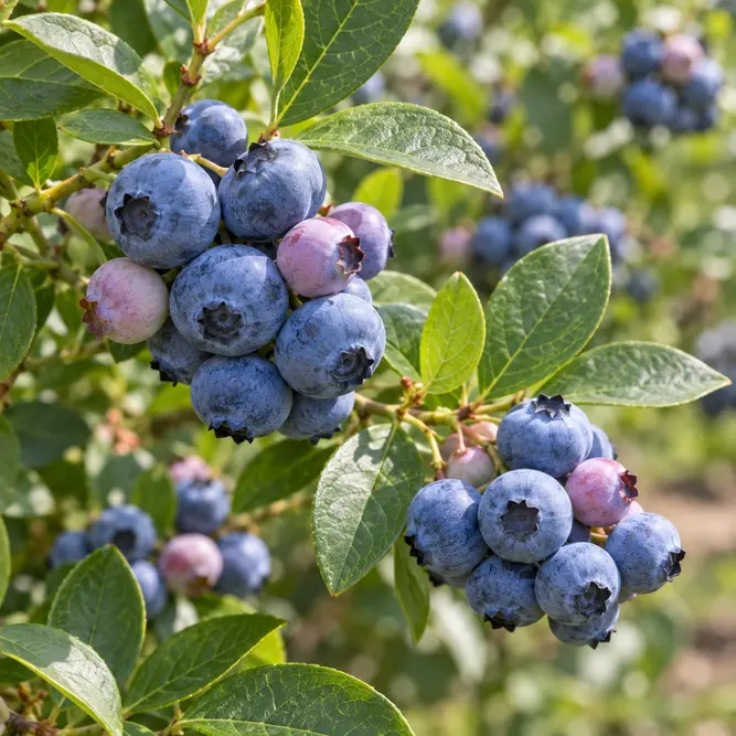 Vaccinium corymbosum 'Bluecrop' (Pot Size 4L) Blueberry or Highbush Blueberry