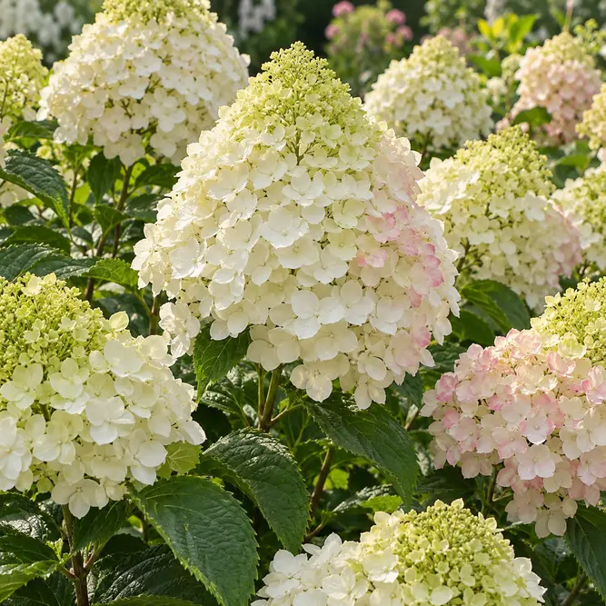 Hydrangea paniculata 'Silver Dollar' (Pot Size 27cm) Panicle Hydrangea