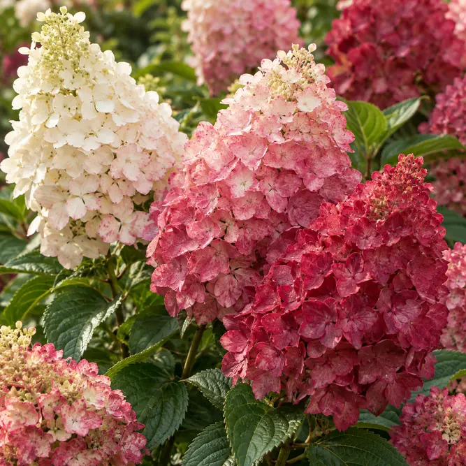 Hydrangea paniculata 'Red Light' (Pot Size 27cm) Panicle Hydrangea