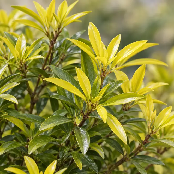 Choisya × dewitteana 'Aztec Gold' (Pot Size 5L) Mexican orange