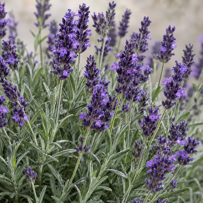 Lavandula angustifolia 'Hidcote' (Pot Size 1L) English Lavender