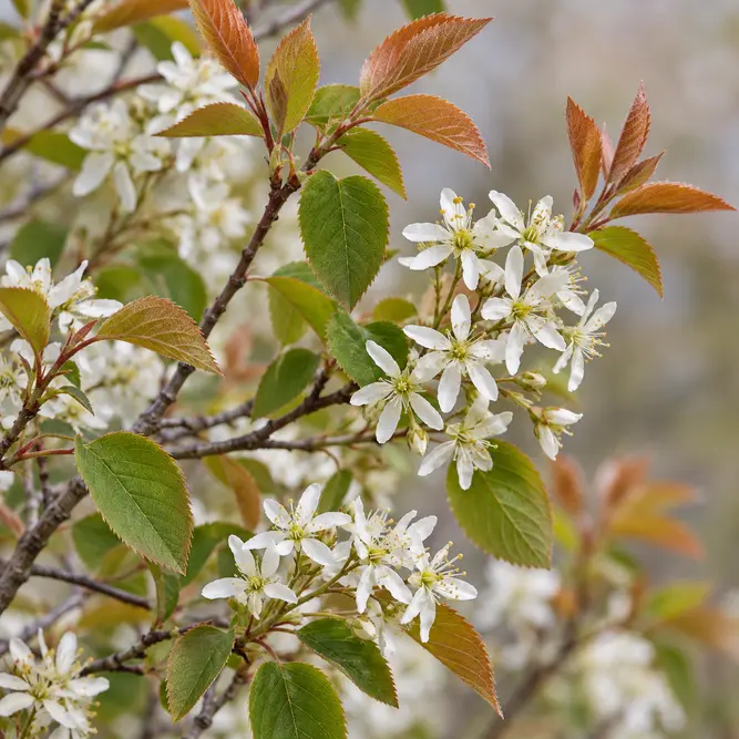 Amelanchier lamarckii (Pot Size 45cm) Snowy mespilus