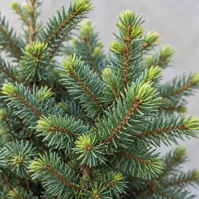 Picea glauca 'Conica December' (Pot Size 2L) Alberta Spruce