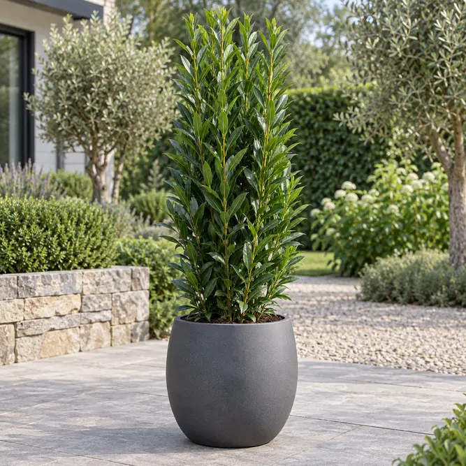 Prunus laurocerasus 'Genolia' (Pot Size 15L) Cherry Laurel