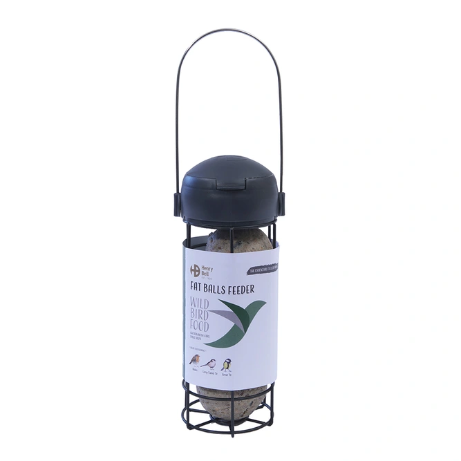 Ready To Feed Filled Fat Ball Bird Feeder - Henry Bell