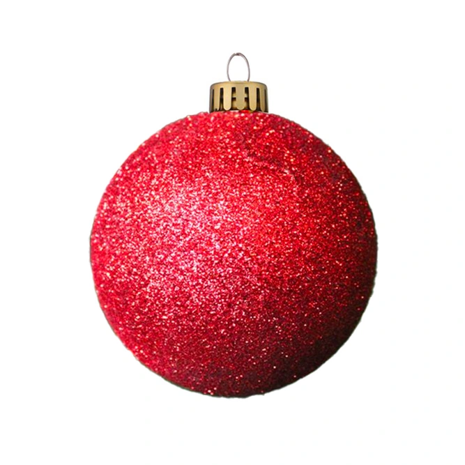 Red Glass Christmas Tree Bauble Ornament Set (26Pcs) Christmas Tree Decorations - image 5