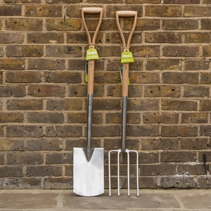 RHS Stainless Steel Digging Spade & Fork Set