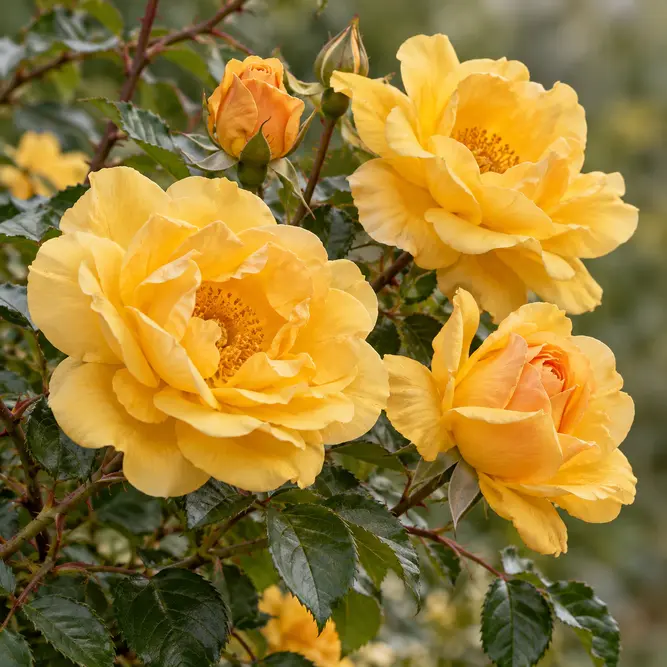 Rosa 'Maigold' (Pot Size 6L) David Austin Roses