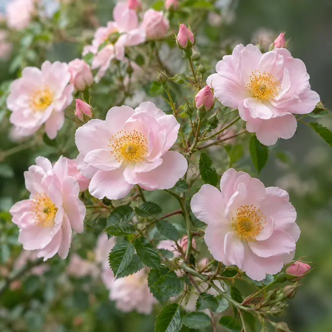 Rosa 'The Lady Of The Lake' (Pot Size 6L) David Austin Roses