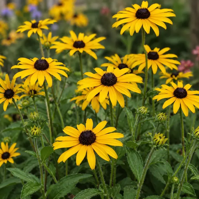 Rudbeckia fulgida var. sullivantii 'Goldsturm' (Pot Size 11cm) Black-eyed Susan