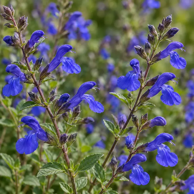 Salvia greggii 'Blue Note' (Pot Size 2L) Autumn Sage - image 1