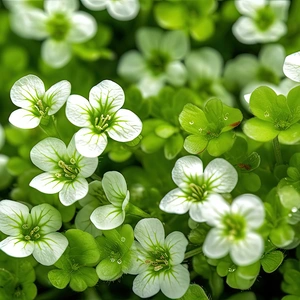 Saxifraga x arendsii 'Touran Limegreen'  (Pot Size 2L) Mossy Saxifrage - image 1